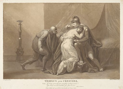 Troilus and Cressida by Francesco Bartolozzi